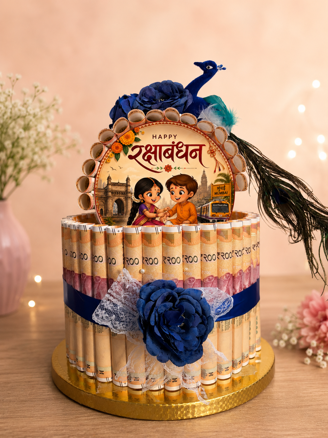 Shagun Cake 2 tier 11000