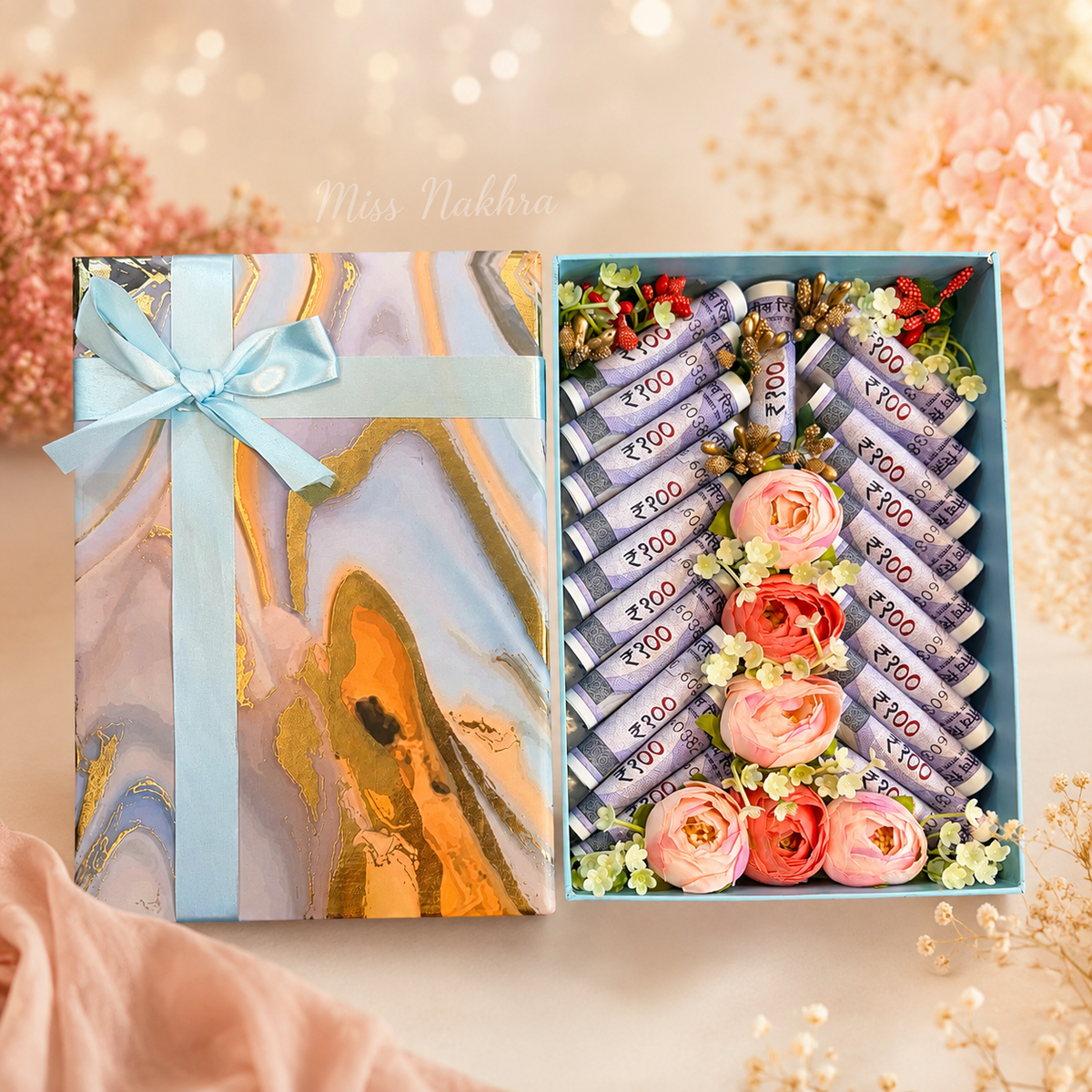Aqua style, Shagun Box - medium